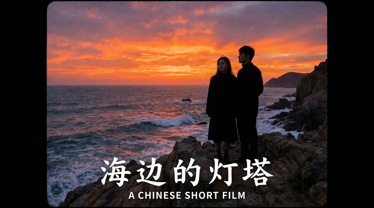 蘑菇视频原创短片《海边的灯塔》视频